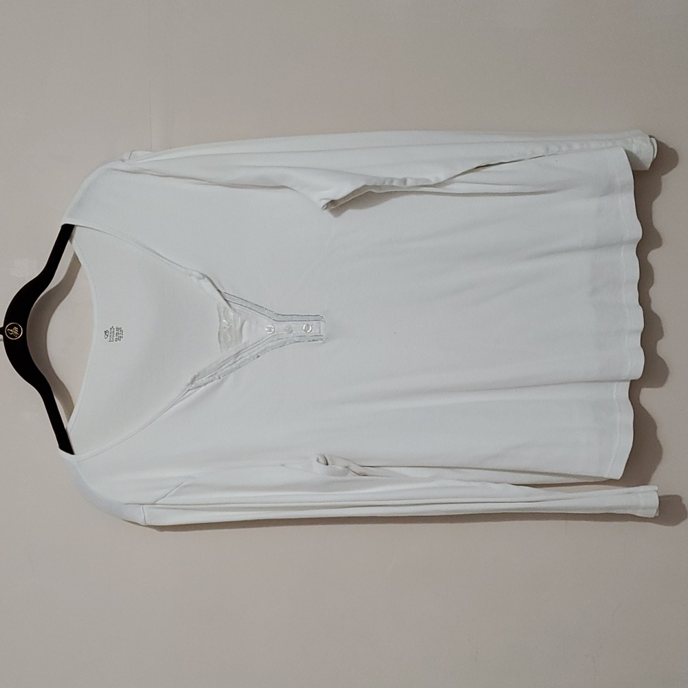 White Long Sleeve Shirt